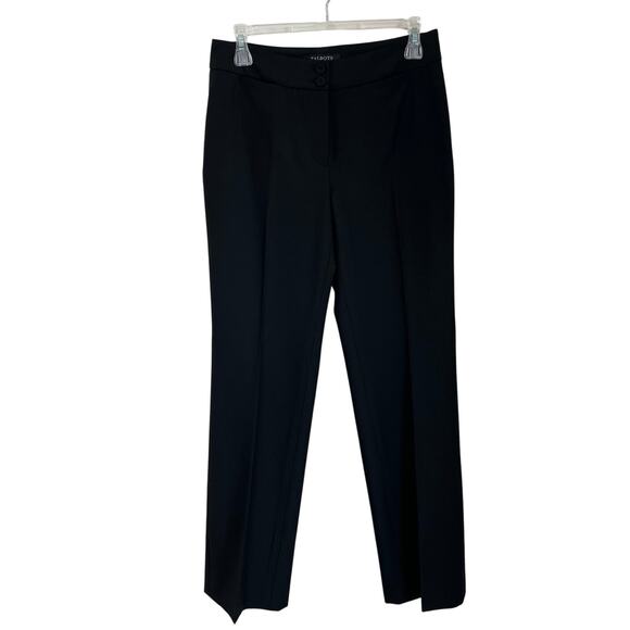 Talbots Heritage Straight Careerwear Black Trouser Size 4 Petite - Picture 1 of 8